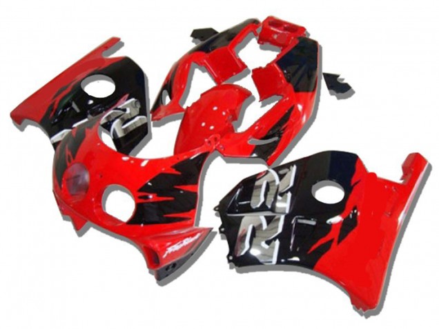 1990-1998 Red Black Silver RR Honda CBR250RR Motorcycle Fairing UK