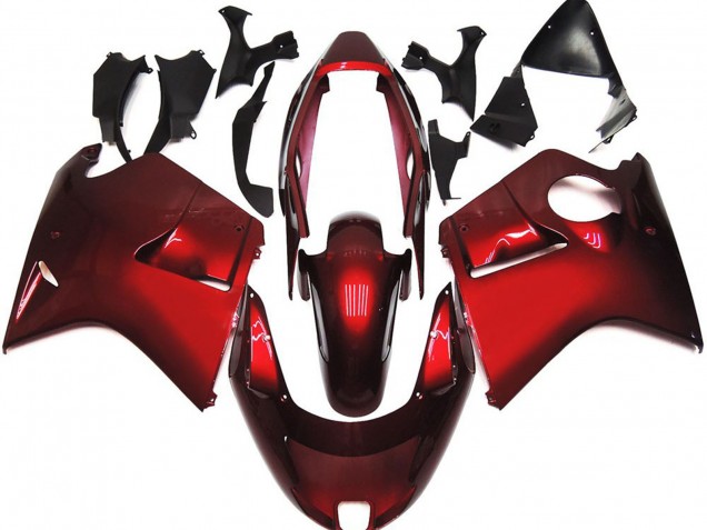 1996-2007 Deep Vibrant Red Honda CBR1100XX Motorcycle Fairing UK 1996-2007 Deep Vibrant Red Honda CBR1100XX Motorcycle Fairing UK