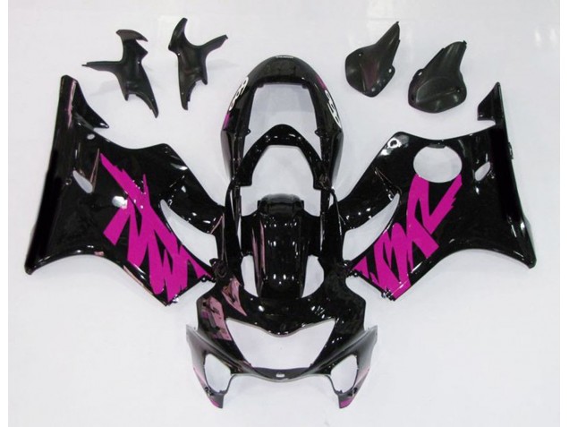 1999-2000 Gloss Black & Pink Honda CBR600 F4 Motorcycle Fairing UK 1999-2000 Gloss Black & Pink Honda CBR600 F4 Motorcycle Fairing UK
