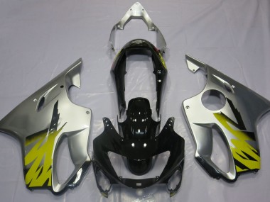 1999-2000 Silver Yellow and Black Honda CBR600 F4 Motorcycle Fairing UK