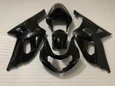 2001-2003 Black Gloss Suzuki GSXR 600-750 Motorcycle Fairing UK