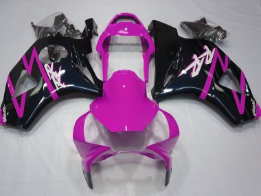 2002-2003 Gloss Black and Pink Honda CBR954 Motorcycle Fairing UK