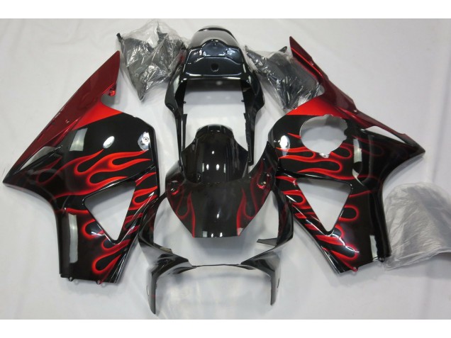 2002-2003 Red Flame Honda CBR954 Motorcycle Fairing UK