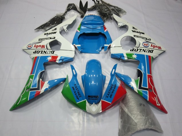 2003-2005 Classic Dunlop Yamaha R6 Motorcycle Fairing UK