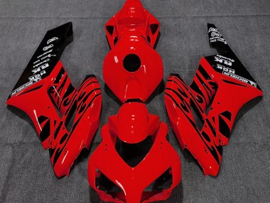 2004-2005 Gloss Red Flame Honda CBR1000RR Motorcycle Fairing UK