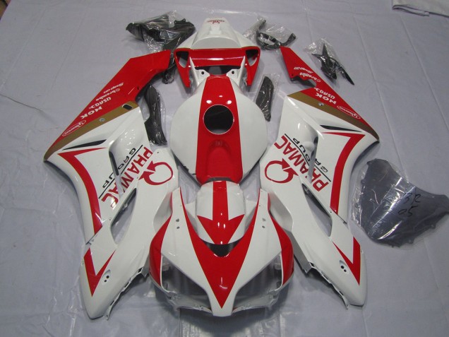 2004-2005 Red Gold Special Design Honda CBR1000RR Motorcycle Fairing UK