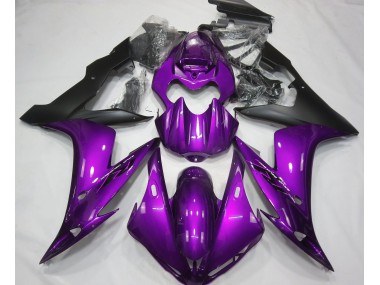 2004-2006 Gloss Purple & Black Yamaha R1 Motorcycle Fairing UK