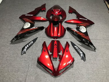 2004-2006 Gloss Red & Yamaha R1 Motorcycle Fairing UK