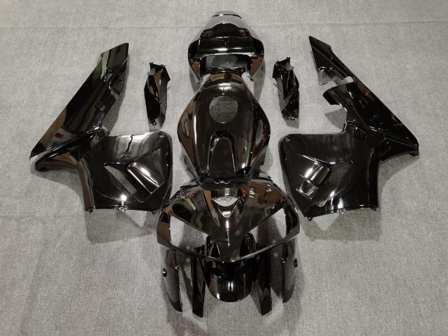 2005-2006 Gloss Black Honda CBR600RR Motorcycle Fairing UK