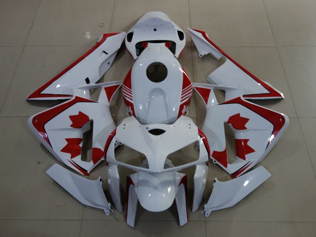 2005-2006 Gloss White Canada Honda CBR600RR Motorcycle Fairing UK 2005-2006 Gloss White Canada Honda CBR600RR Motorcycle Fairing UK
