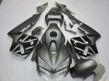 2005-2006 Matte Grey & Black Honda CBR600RR Motorcycle Fairing UK