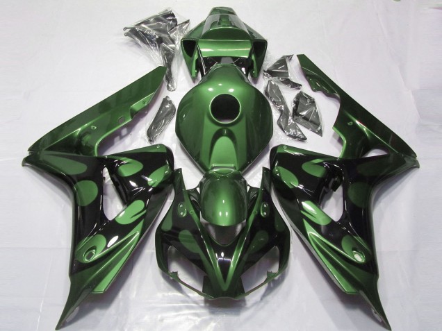 2006-2007 Gloss Green and Black Honda CBR1000RR Motorcycle Fairing UK 2006-2007 Gloss Green and Black Honda CBR1000RR Motorcycle Fairing UK