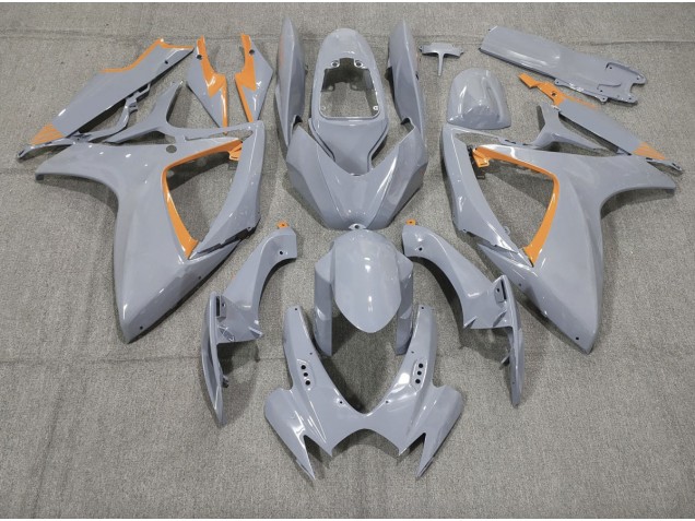 2006-2007 Nardo and Orange Trim Suzuki GSXR 600-750 Motorcycle Fairing UK 2006-2007 Nardo and Orange Trim Suzuki GSXR 600-750 Motorcycle Fairing UK