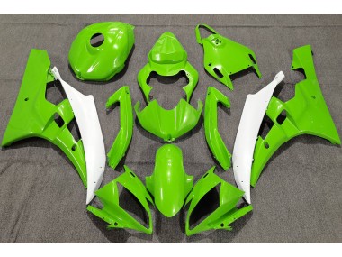 2006-2007 Pearl Green Yamaha R6 Motorcycle Fairing UK