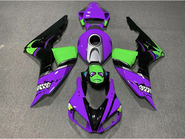 2006-2007 Purple Shark Honda CBR1000RR Motorcycle Fairing UK 2006-2007 Purple Shark Honda CBR1000RR Motorcycle Fairing UK