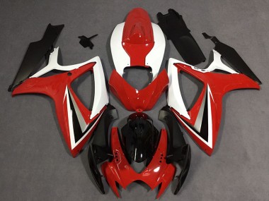 2006-2007 Red Style Suzuki GSXR 600-750 Motorcycle Fairing UK