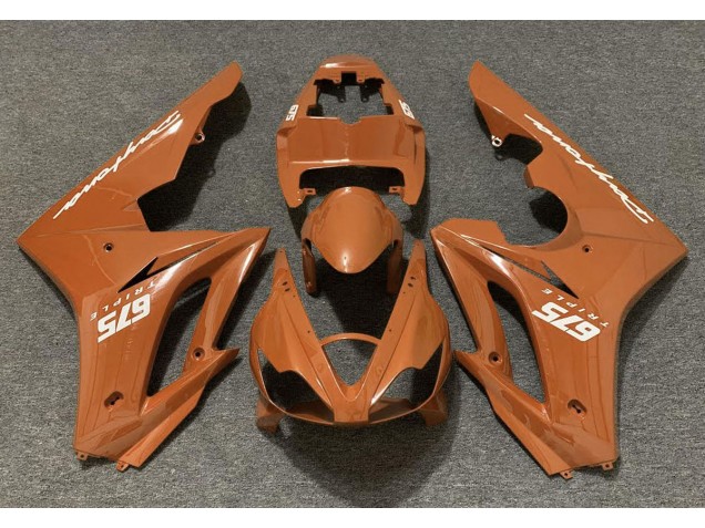 2006-2008 Gloss Orange Triumph Daytona 675 Motorcycle Fairing UK