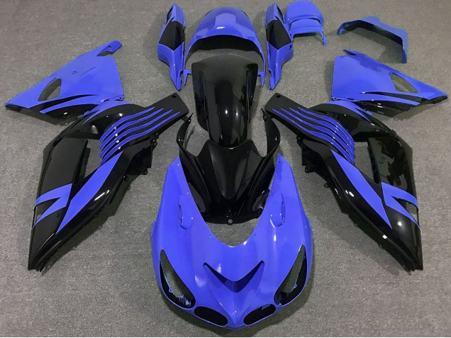 2006-2011 Bright Blue Kawasaki ZX14R Motorcycle Fairing UK 2006-2011 Bright Blue Kawasaki ZX14R Motorcycle Fairing UK