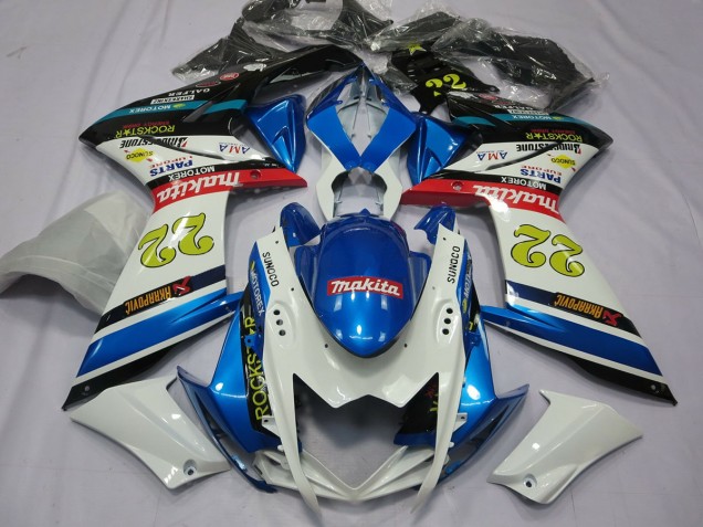 2007-2008 22 Suzuki GSXR 1000 Motorcycle Fairing UK