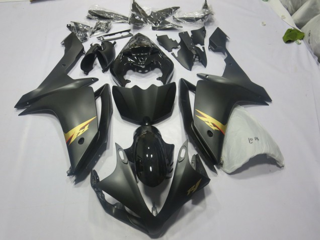 2007-2008 Black and Gold Yamaha R1 Motorcycle Fairing UK 2007-2008 Black and Gold Yamaha R1 Motorcycle Fairing UK