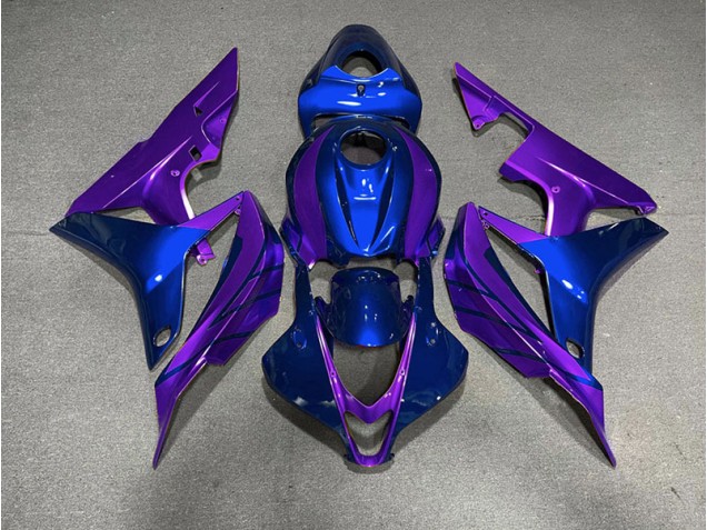 2007-2008 Blue & Purple Honda CBR600RR Motorcycle Fairing UK 2007-2008 Blue & Purple Honda CBR600RR Motorcycle Fairing UK