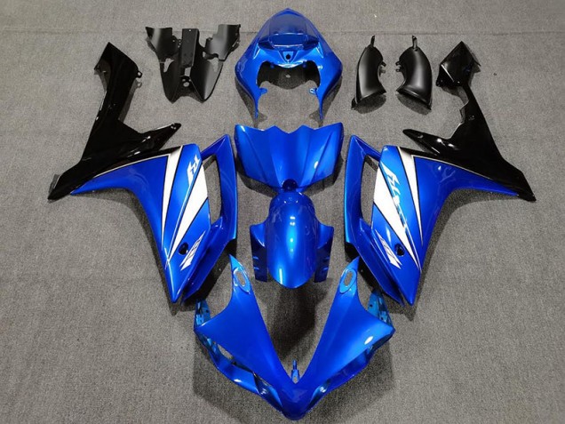 2007-2008 Blue White and Black Yamaha R1 Motorcycle Fairing UK 2007-2008 Blue White and Black Yamaha R1 Motorcycle Fairing UK