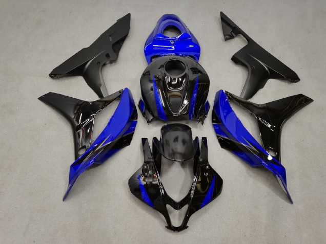 2007-2008 Blue and Black Honda CBR600RR Motorcycle Fairing UK 2007-2008 Blue and Black Honda CBR600RR Motorcycle Fairing UK
