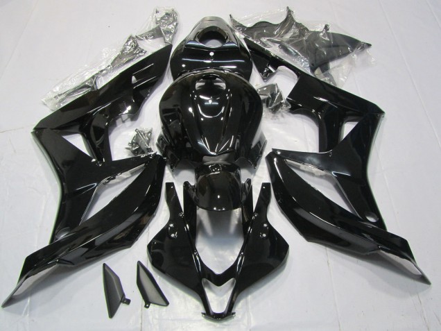 2007-2008 Gloss Black Honda CBR600RR Motorcycle Fairing UK