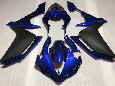 2007-2008 Gloss Blue & Black Yamaha R1 Motorcycle Fairing UK