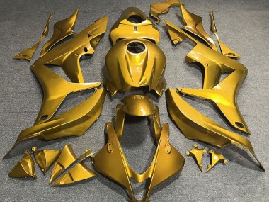 2007-2008 Gloss Gold Plain Honda CBR600RR Motorcycle Fairing UK