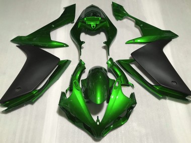 2007-2008 Gloss Green & Black Yamaha R1 Motorcycle Fairing UK