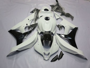 2007-2008 Gloss White and Black Honda CBR600RR Motorcycle Fairing UK