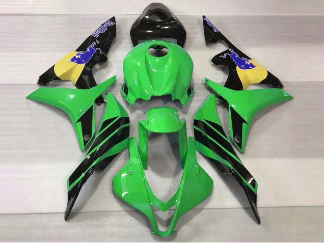 2007-2008 Green & Blue Bull Honda CBR600RR Motorcycle Fairing UK 2007-2008 Green & Blue Bull Honda CBR600RR Motorcycle Fairing UK