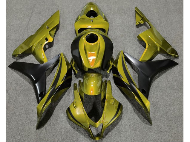 2007-2008 Olive Green OEM Style Honda CBR600RR Motorcycle Fairing UK