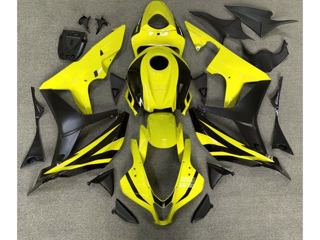 2007-2008 Yellow OEM Style Honda CBR600RR Motorcycle Fairing UK