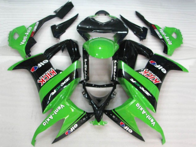 2008-2010 Green Elf Kawasaki ZX10R Motorcycle Fairing UK 2008-2010 Green Elf Kawasaki ZX10R Motorcycle Fairing UK