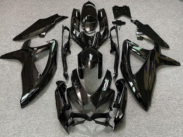 2008-2010 Pearl Black & White Suzuki GSXR 600-750 Motorcycle Fairing UK 2008-2010 Pearl Black & White Suzuki GSXR 600-750 Motorcycle Fairing UK