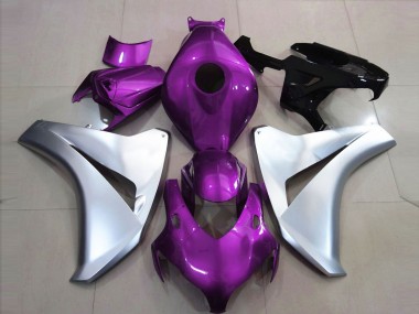 2008-2011 Gloss Pink and Silver Honda CBR1000RR Motorcycle Fairing UK