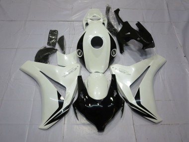 2008-2011 Pearl White and Black Honda CBR1000RR Motorcycle Fairing UK