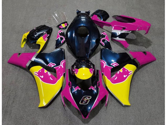 2008-2011 Pink Bull Honda CBR1000RR Motorcycle Fairing UK