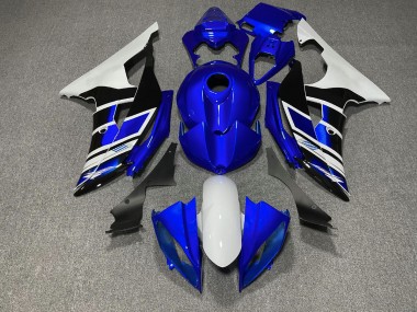 2008-2016 Blue Black and White OEM Style Yamaha R6 Motorcycle Fairing UK