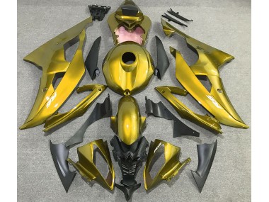 2008-2016 Deep Yellow Yamaha R6 Motorcycle Fairing UK