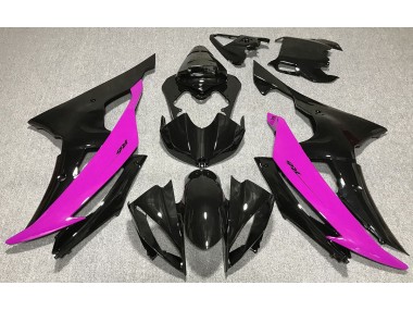 2008-2016 Gloss Black & Pink Yamaha R6 Motorcycle Fairing UK