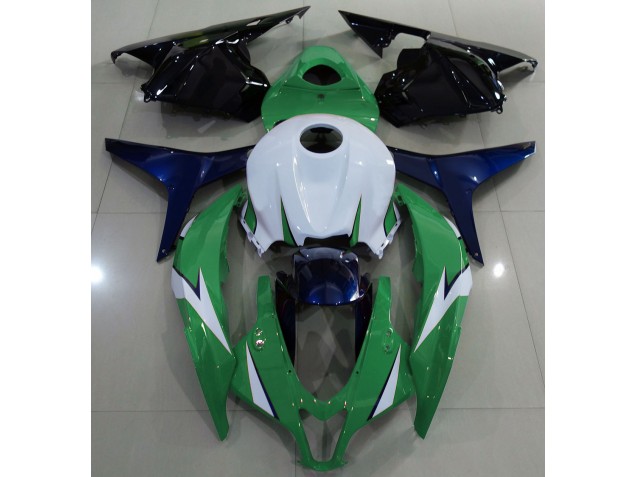 2009-2012 Gloss Green and Blue Honda CBR600RR Motorcycle Fairing UK 2009-2012 Gloss Green and Blue Honda CBR600RR Motorcycle Fairing UK