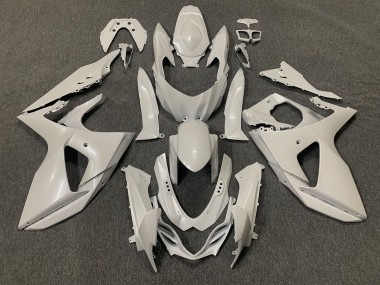 2009-2016 Plain Gloss White Suzuki GSXR 1000 Motorcycle Fairing UK