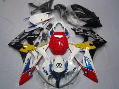 2009-2018 Yellow HP BMW S1000RR Motorcycle Fairing UK