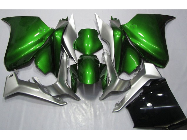 2010-2013 Deep Green and Silver Honda VFR1200 Motorcycle Fairing UK 2010-2013 Deep Green and Silver Honda VFR1200 Motorcycle Fairing UK