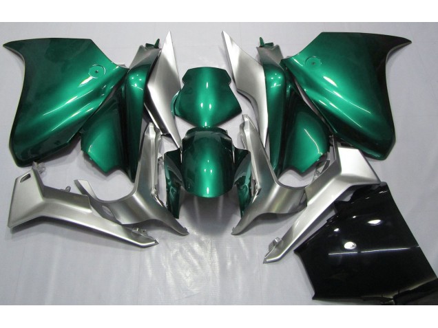 2010-2013 Seafoam Green and Silver Honda VFR1200 Motorcycle Fairing UK 2010-2013 Seafoam Green and Silver Honda VFR1200 Motorcycle Fairing UK