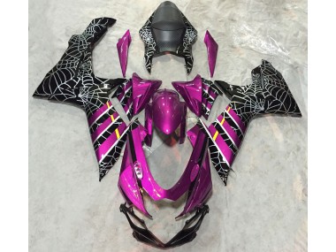 2011-2020 Gloss Pink Spider Suzuki GSXR 600-750 Motorcycle Fairing UK