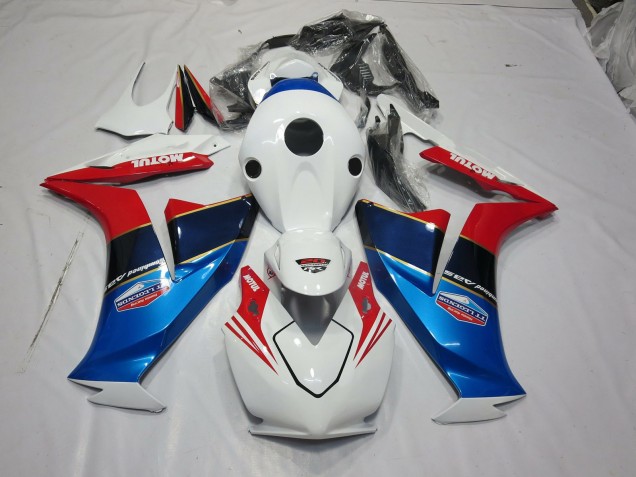2012-2016 Blue and Red Honda CBR1000RR Motorcycle Fairing UK